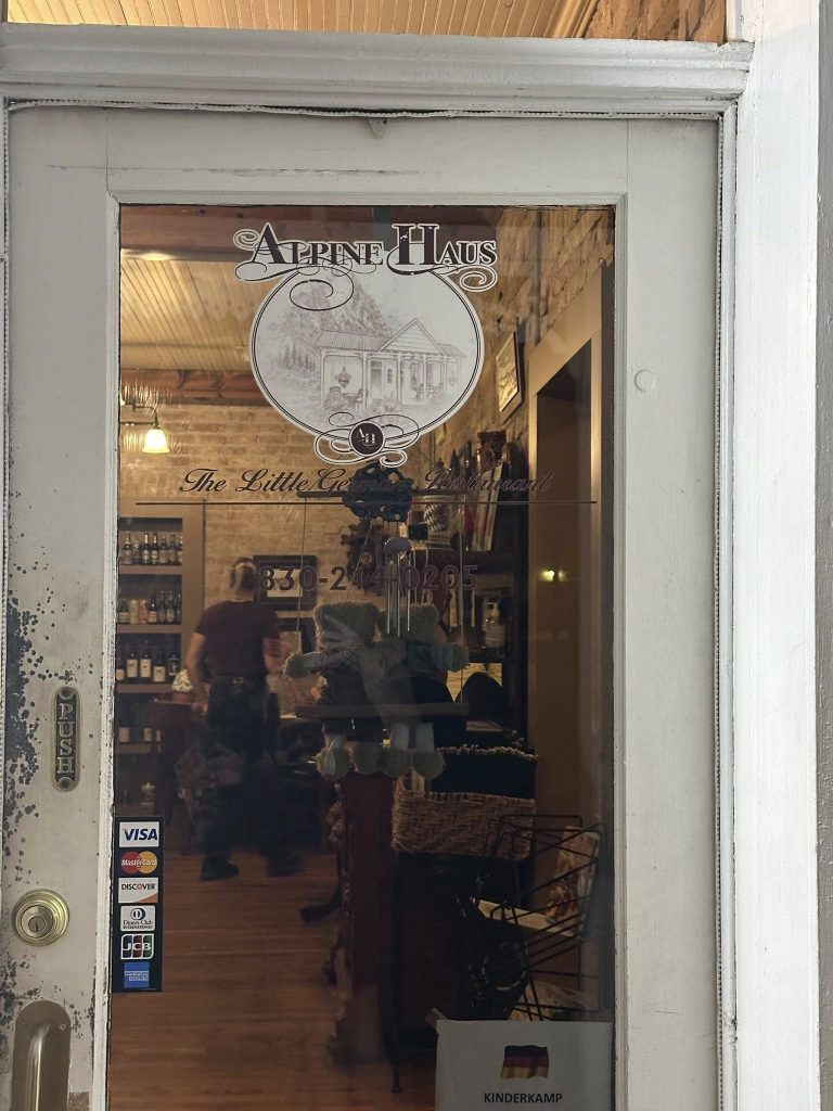 Facade of the Alpine Haus Restaurant. Credit: Brenda Saltarelli Walker via Facebook