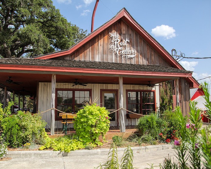 Root Cellar Cafe’s storefront. Their location used to be the local favorite, New Braunfels Smokehouse. Credit: Root Cellar Cafe New Braunfels via Facebook