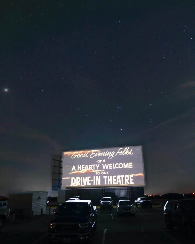 Come spend one of your Friday nights at Stars and Stripes Drive-In Theatre. Do note the parking is on a first come first served basis. Credit: u/habaroa via r/Austin