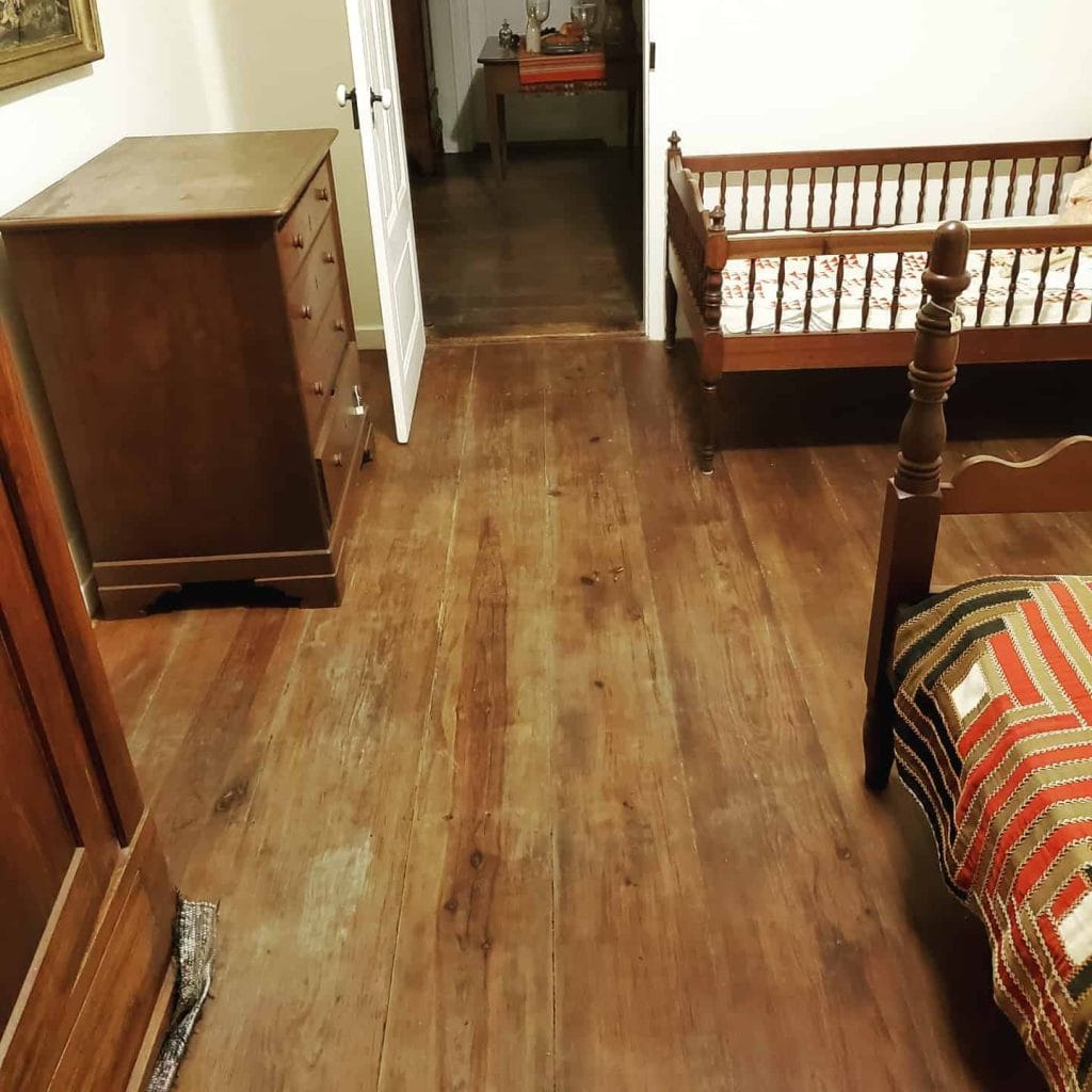 A glimpse of the museum’s curated furniture displays, highlighting the craftsmanship of early Texas artisans. Credit: @heritagevillagenb via Instagram