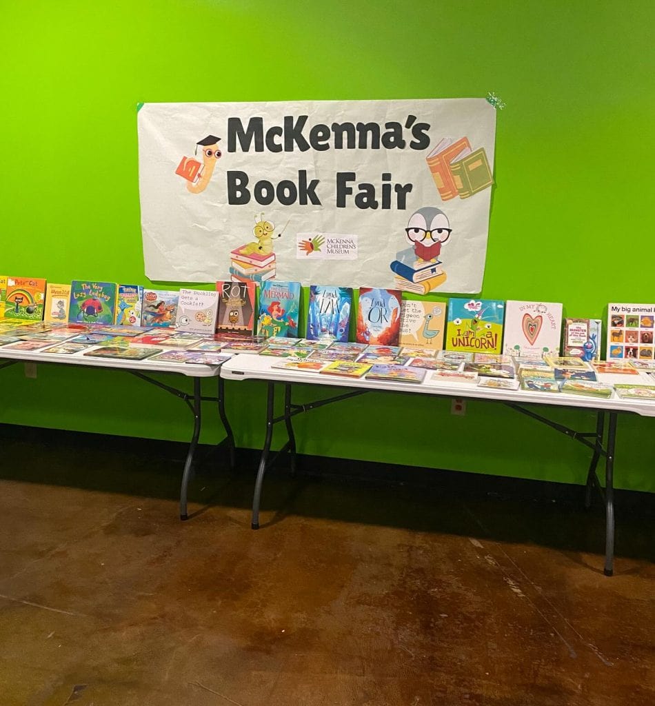 From picture books to page-turners, young readers found their next favorites at McKenna’s book fair. Credit: @mckennakids via Instagram