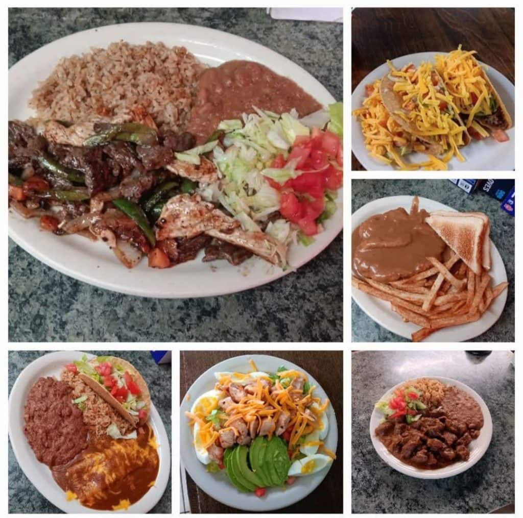 So many choices, all full of flavor. Mexican staples served up at Monterrey Cafe. Credit: Elizabeth Quintanilla via Facebook