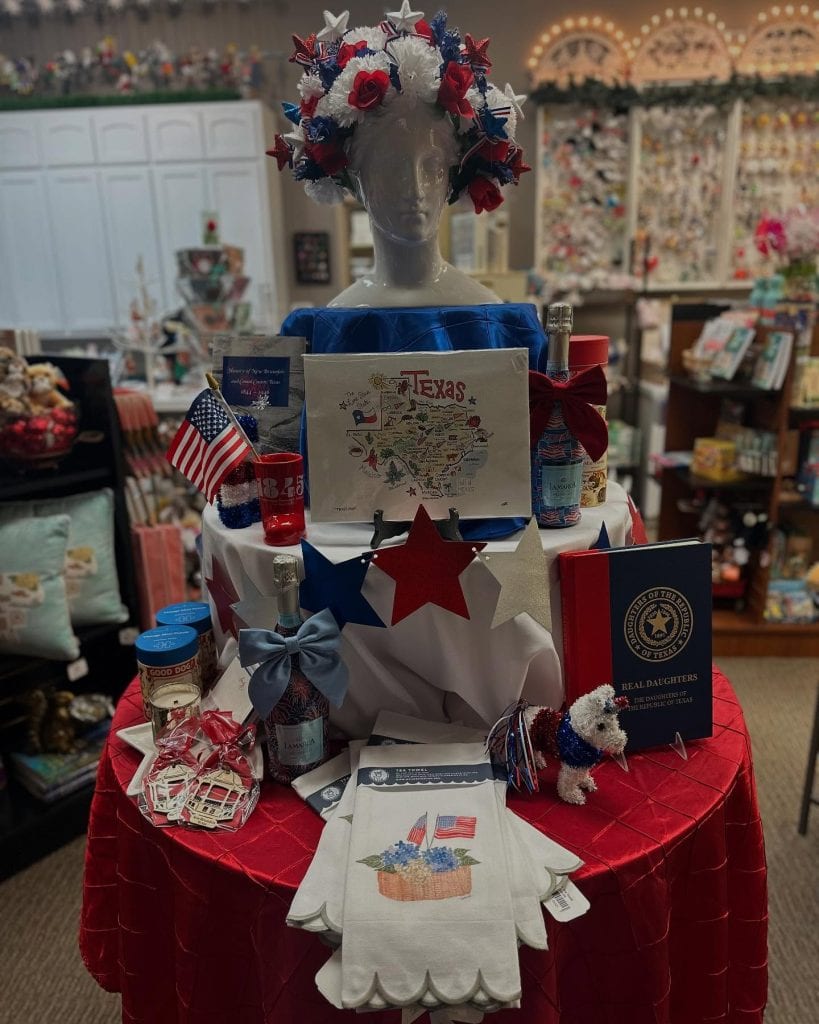 From keepsakes to collectibles, Sophie’s Shop offers a taste of New Braunfels and Texas heritage. Credit: @sophienburg via Instagram