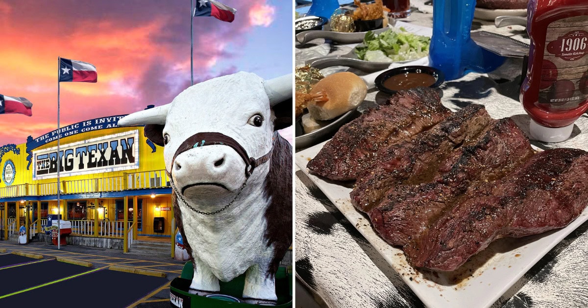Eat a 72oz Steak for Free in This Iconic Texas Steakhouse