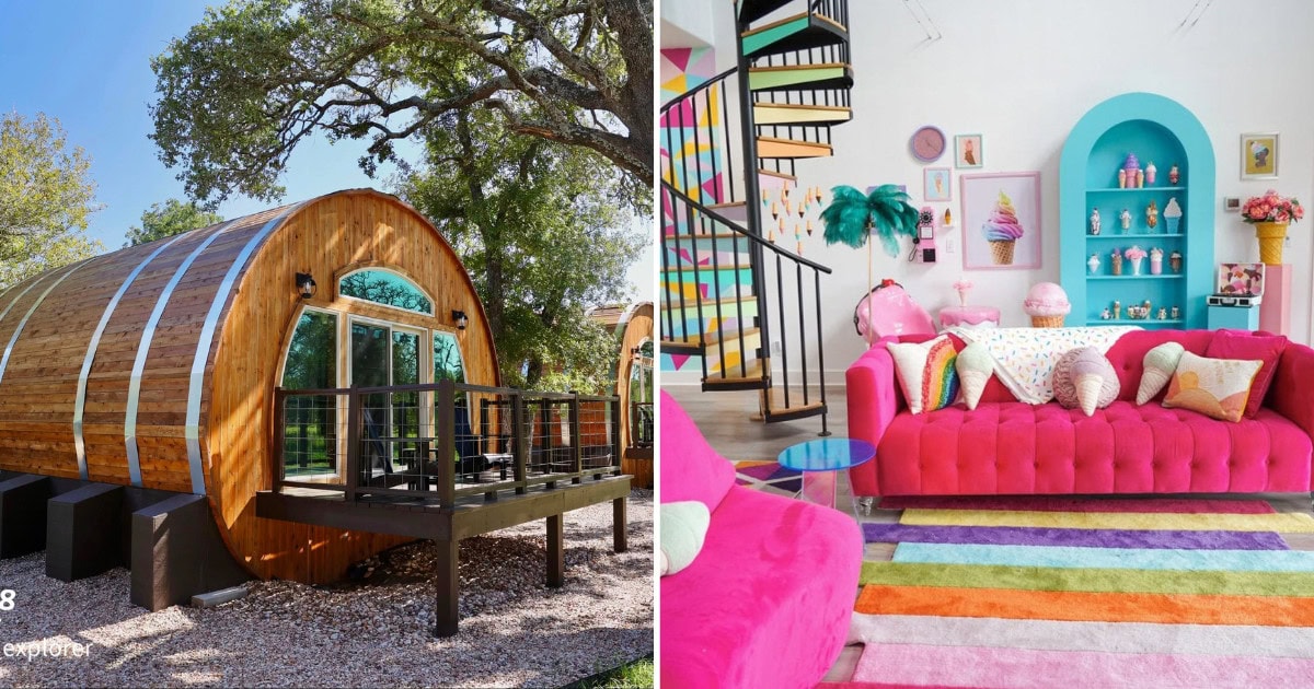 6 Unique Rentals in Texas That Guests Book on Repeat