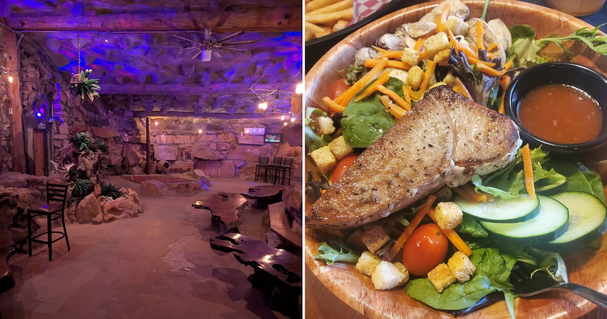 This Unique Restaurant in Texas Is Built Right Into a Cave