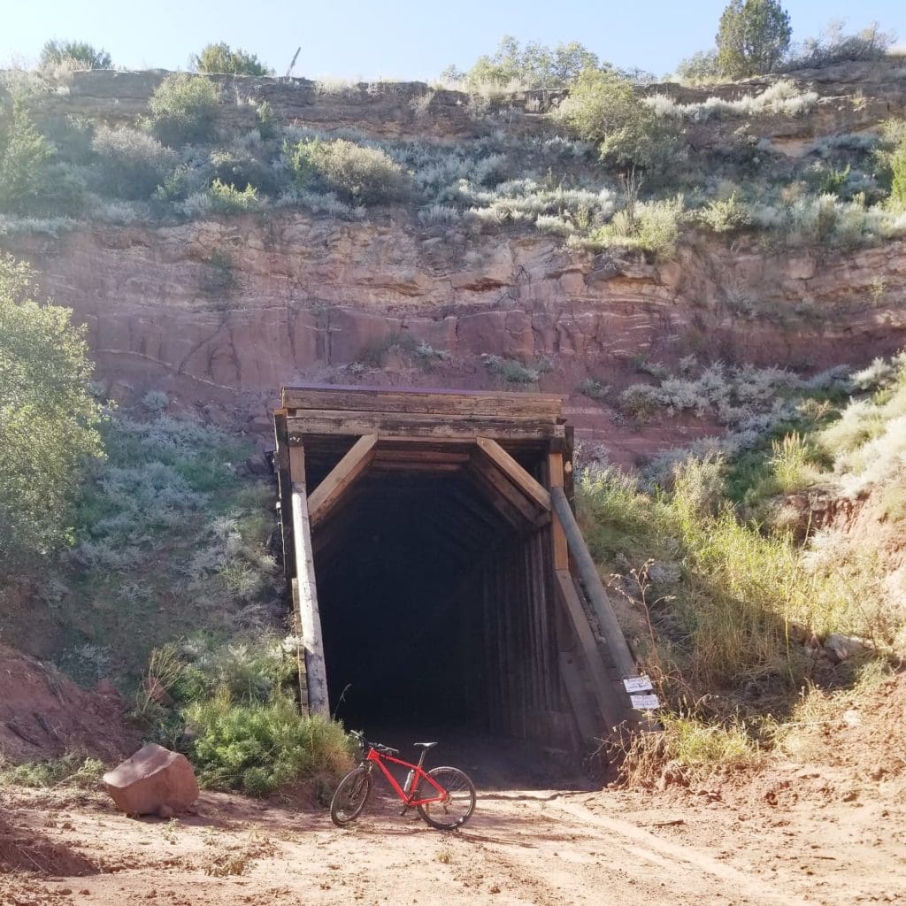 Whether hiking or biking, the route to the Clarity Tunnel offers stunning canyon views and a memorable Texas adventure. Credit: Reddit user via r/TXoutdoors