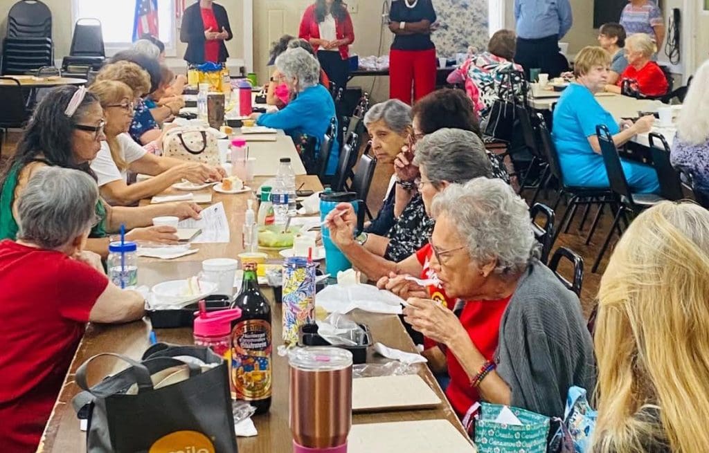 Activity day at Cibolo Senior Center brought seniors together for lunch, conversation, and plenty of shared smiles—honoring their voices and importance in the community. Credit: @summermarie4cibolo via Instagram