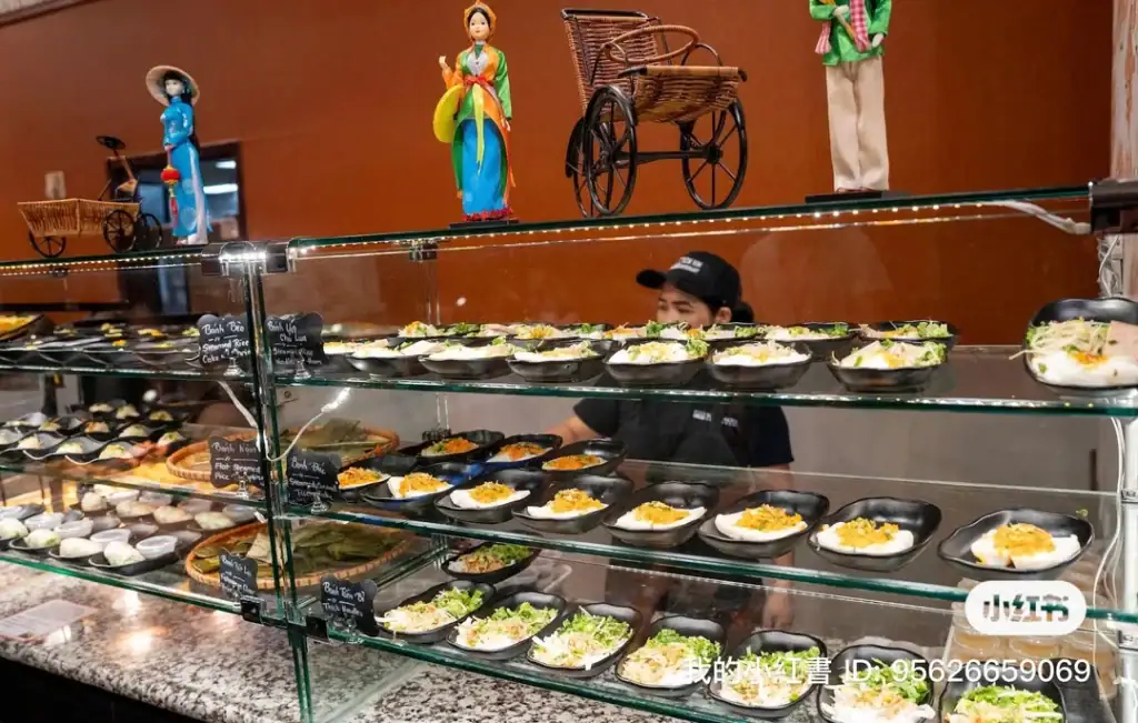 A tempting display of Vietnamese dishes at Kim Son Restaurant, ready for any craving. Credit: u/manhwasauceprovider via r/vietnamesfoodie