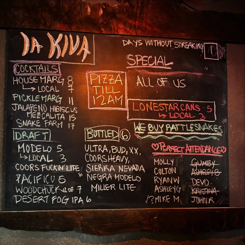 From margaritas to local brews, La Kiva has a drink for every taste. Credit: @la_kiva_terlingua via Instagram