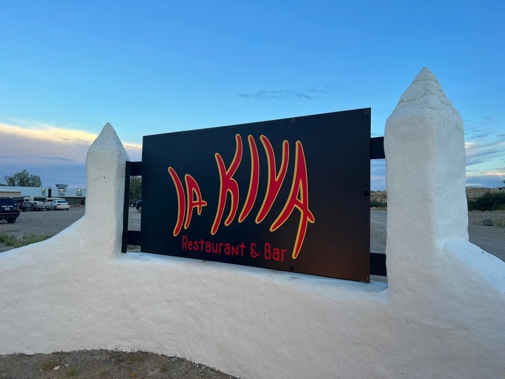 The iconic La Kiva sign welcomes visitors to one of Terlingua's most unique dining spots. Credit: Brian Slaughter via Facebook