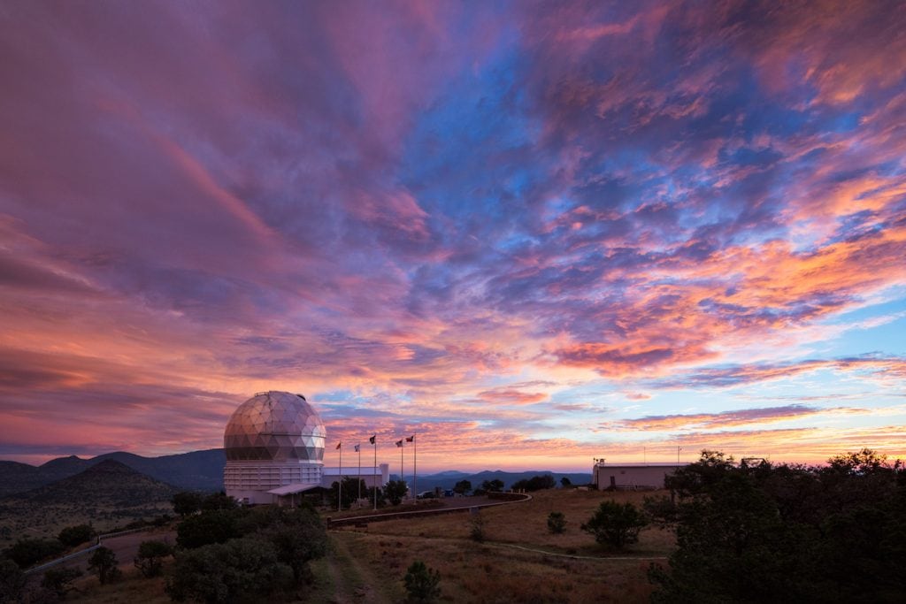 Under crystal-clear skies, the McDonald Observatory turns stargazing into a true Texas experience. Credit: @mcdonald_observatory via Instagram