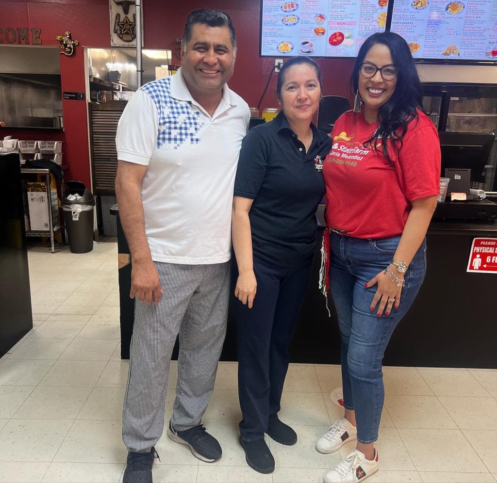 Meet Naun and Briseida Rayo, the faces and hearts of Taqueria Rayo, a beloved local eatery. Credit: @insuranceladyinred via Instagram