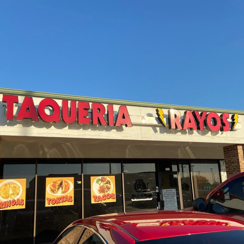 Step inside Rayo’s Taqueria, where locals line up for breakfast burritos, tacos, and more. Credit: @rayos_taqueria via Instagram