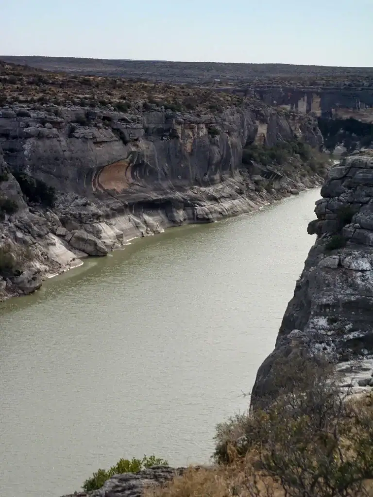 The Rio Grande, seen from Seminole Canyon State Park, highlights the park’s unique riverside landscapes. Credit: u/papa_bless70 via r/camping