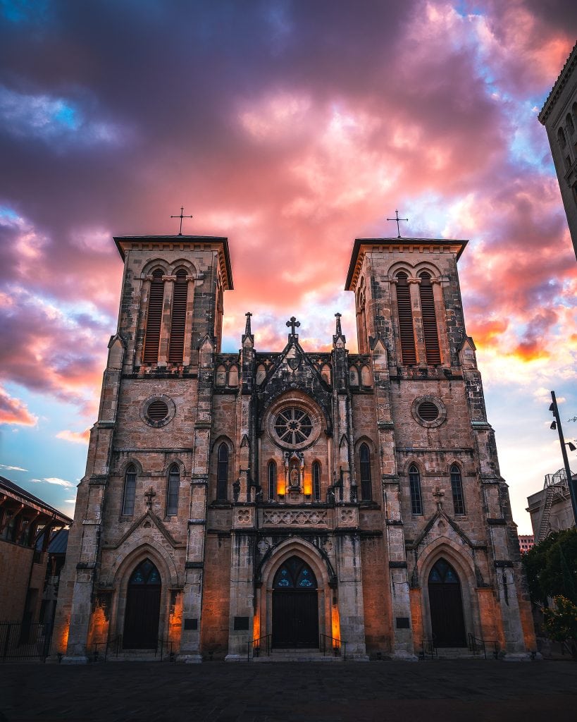 One of the oldest cathedrals in the U.S., San Fernando Cathedral’s façade remains a timeless San Antonio landmark. Credit: u/SA_streets via r/sanantonio