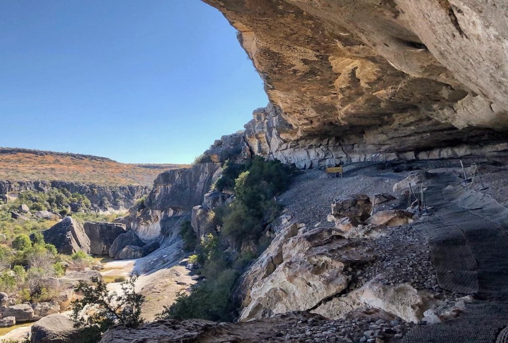 Seminole Canyon’s cliffs and canyons offer breathtaking views of Texas’ desert terrain. Credit: @seminolecanyonstatepark via Instagram