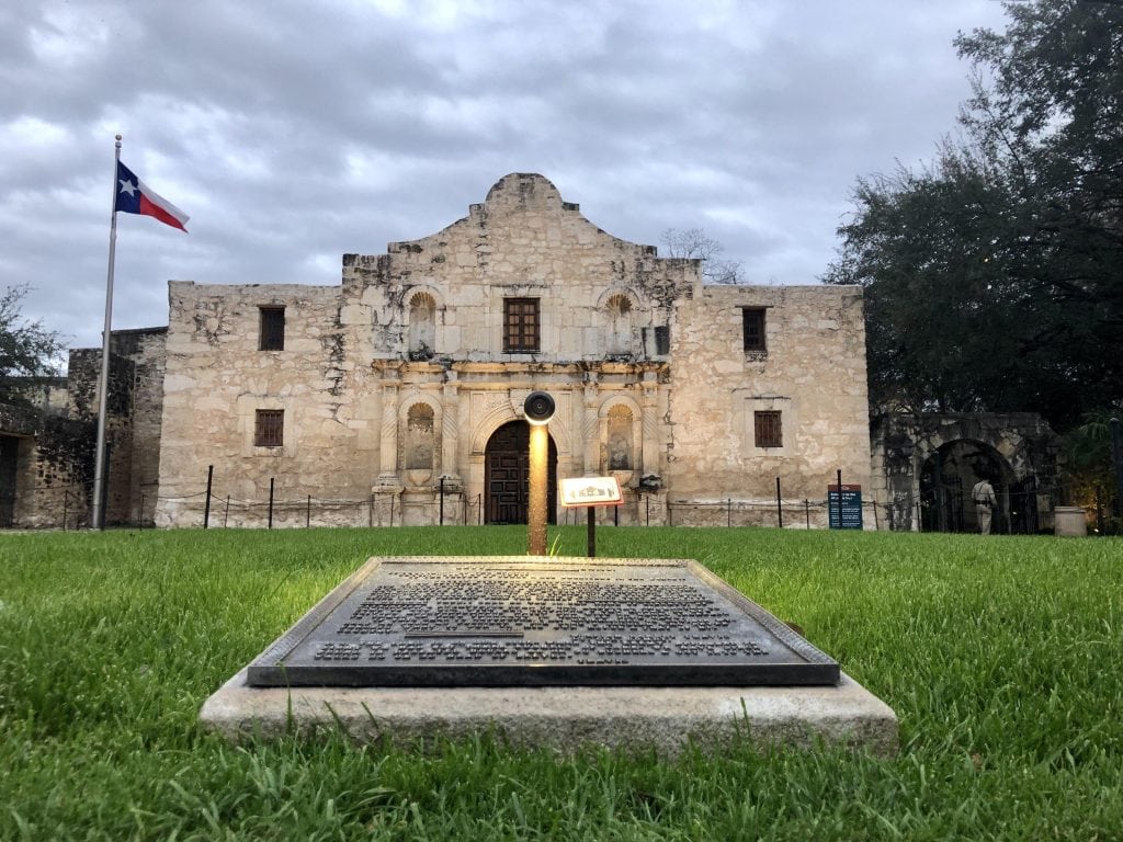 The Alamo stands in the heart of San Antonio, a historic landmark and powerful symbol of Texas history. Credit: u/busymom19 via r/sanantonio