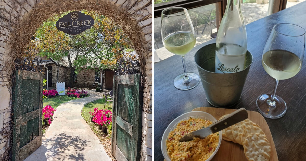 Sleep and Drink Wine at This Texas Vineyard Near Legendary BBQ