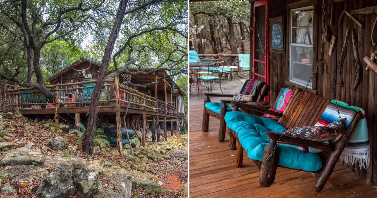 Find Peace in This Texas Cabin That’s in the Middle of the Woods