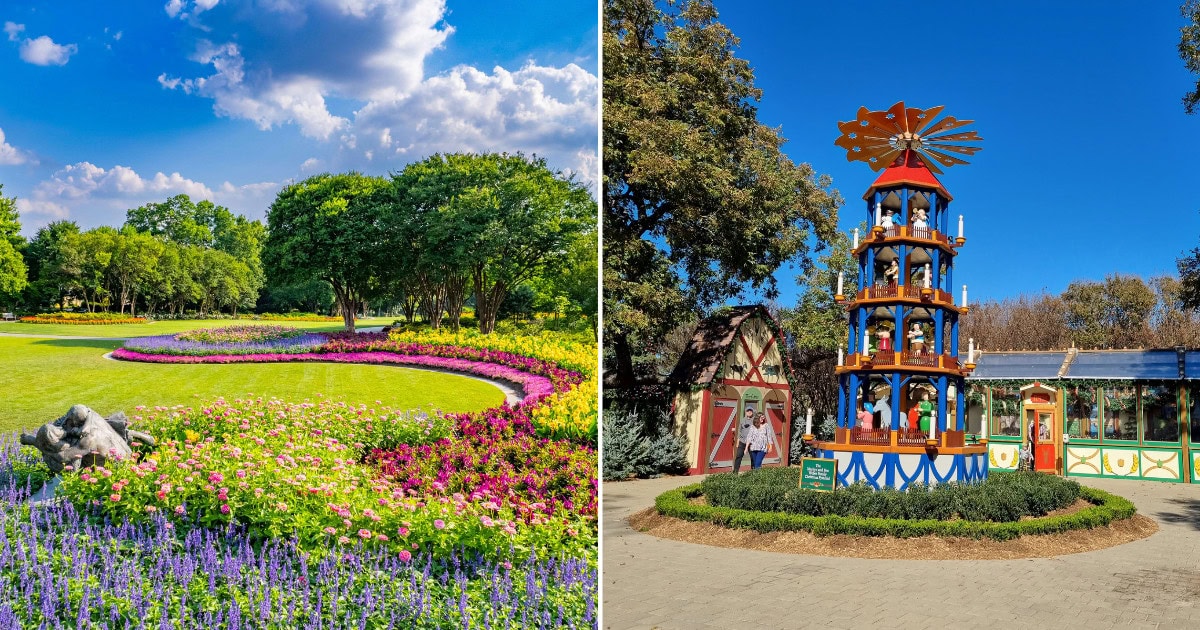 The Secret Botanical Garden in Texas With Adventure Space for Kids