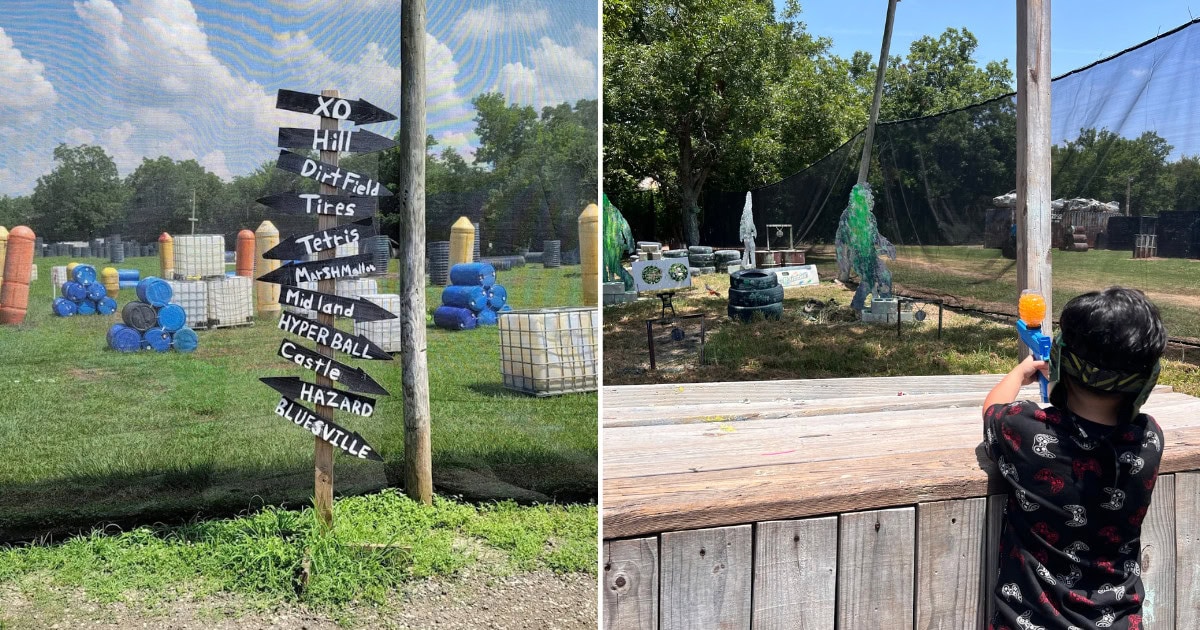 Battle Across 13 Different Arenas At This Secret Paintball Park