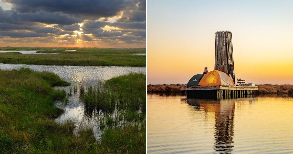 This Floating Campsite In Texas Is The Ultimate Place To Stay Overnight