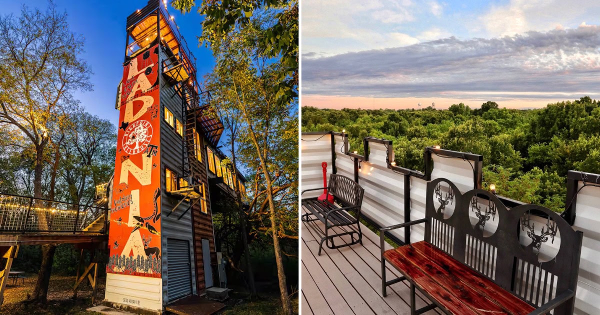 This Shipping Container Treehouse is Texas’s Most Wishlisted Airbnb