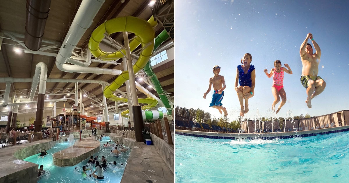 Spend a Perfect Family Weekend at This Secret Indoor Waterpark