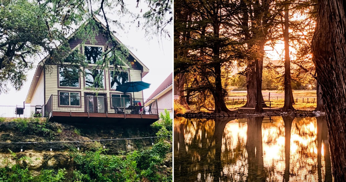 This Resort has Charming Riverfront Cabins by the Frio River