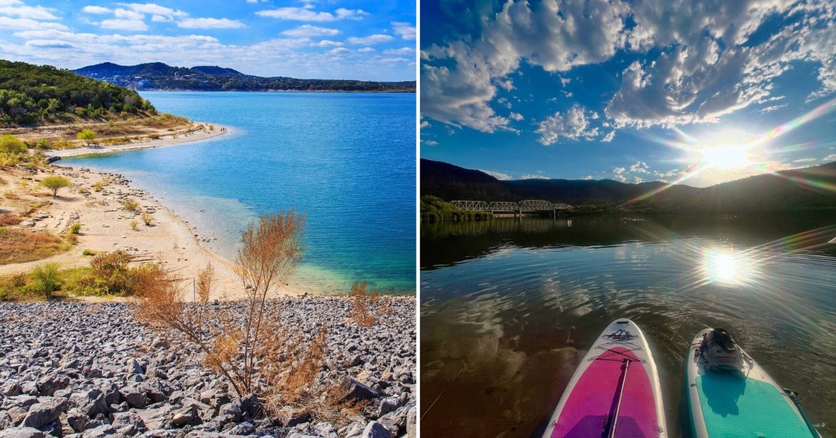 You Won’t Believe This Crystal Clear Texan Lake That Looks Like The Caribbean
