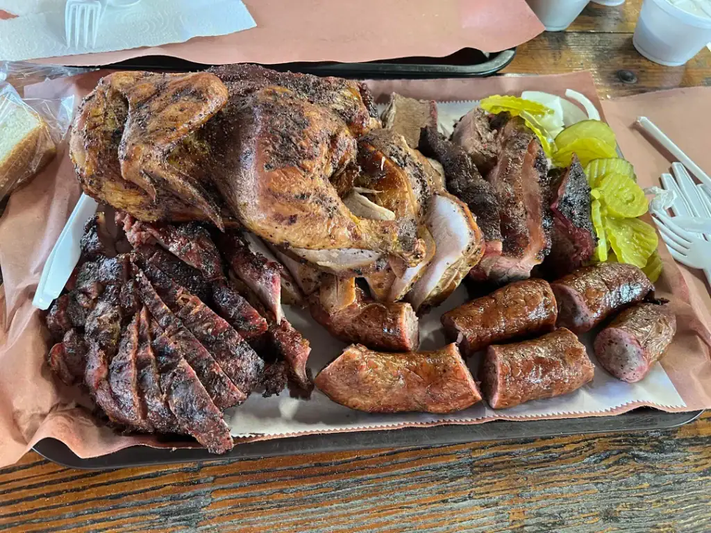 BBQ from Snow’s BBQ looks incredible, but the poster said they lined up at 3 a.m. and were still 24th in line. Is any BBQ really worth waking up before dawn? Credit: u/Invidiia via r/BBQ