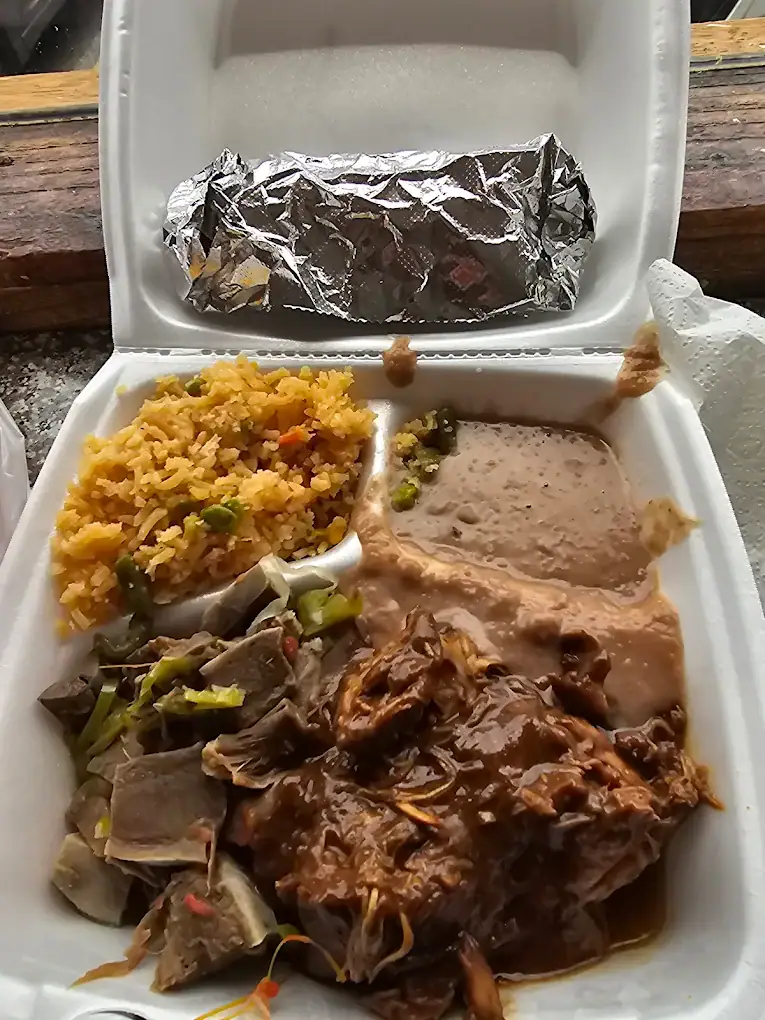 Beyond breakfast, Brother’s Taco House also shines with plates like al pastor, mole, rice, and other hearty Tex-Mex favorites that keep locals coming back. Credit: Haider Al Azzawi 