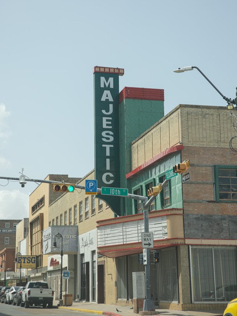 The Majestic Theatre stands tall as one of Brownsville’s most iconic landmarks, rich in history and culture. Credit: @visitbrownsvilletx
