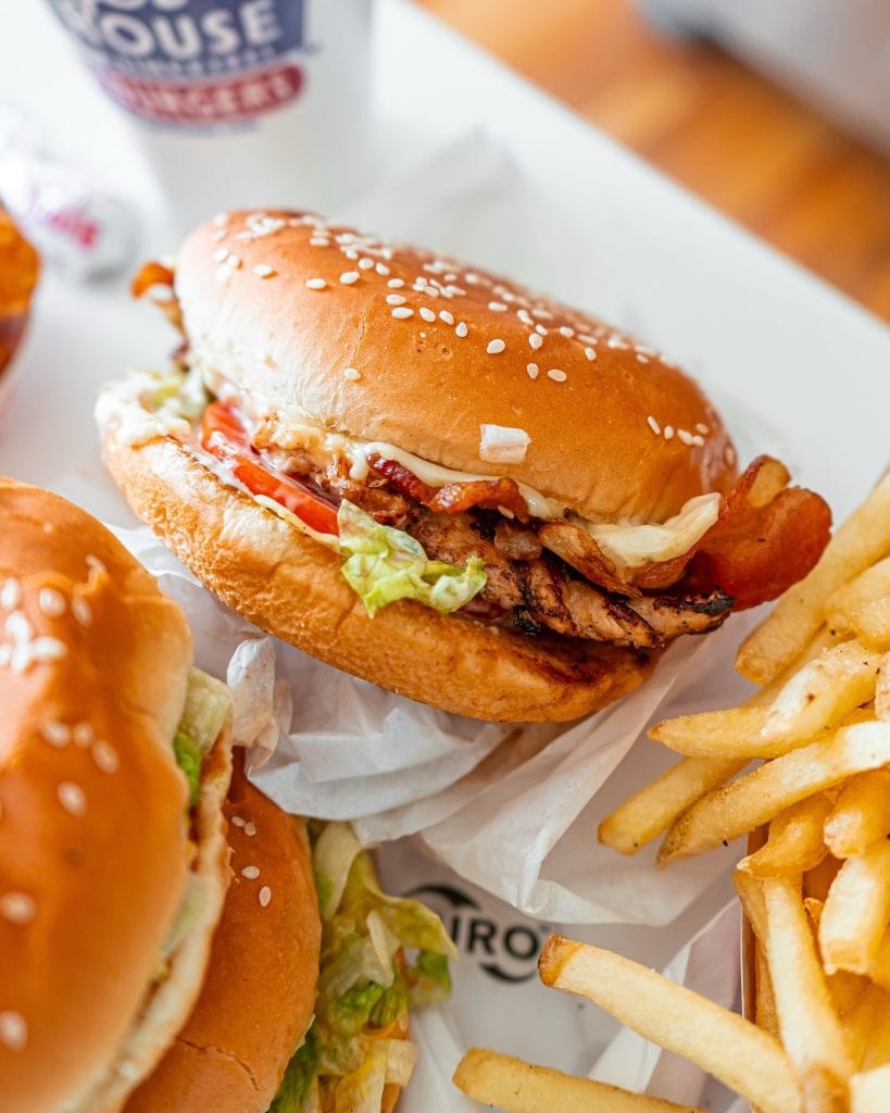 Burger House’s Zoe’s Chicken Sandwich Supreme—crispy, hearty, and a solid choice beyond the burgers. Credit: @burgerhouseinc via Instagram