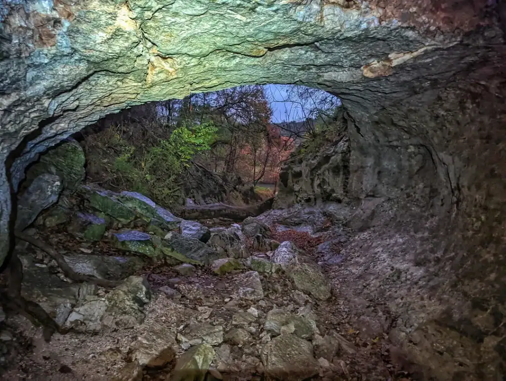 Gorman Cave is an underdeveloped but fascinating cave at Colorado Bend State Park. A true hidden gem that most visitors don’t even realize exists. Credit: u/AdventuresWithBG via r/TXoutdoors