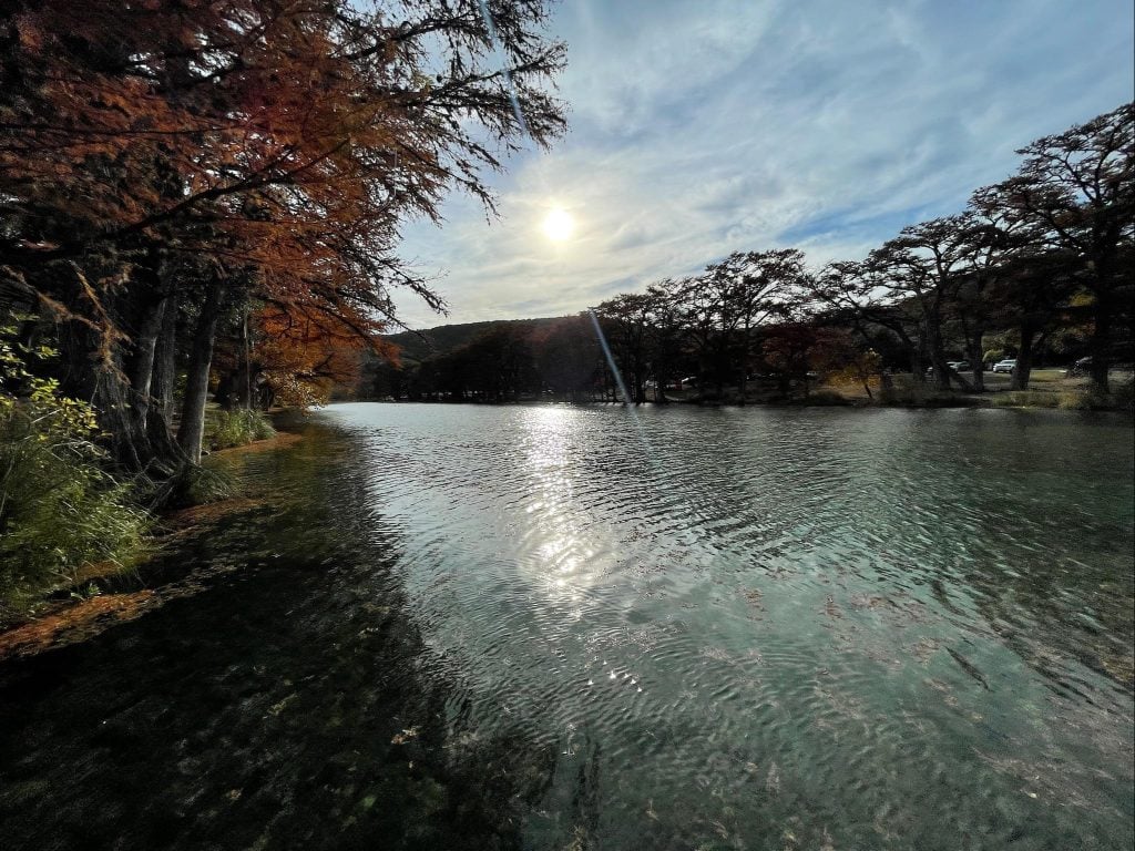 Camping along the Frio River means calm, clear waters and the perfect place to relax and cool off. Credit: u/midgegidgeisme via r/texas