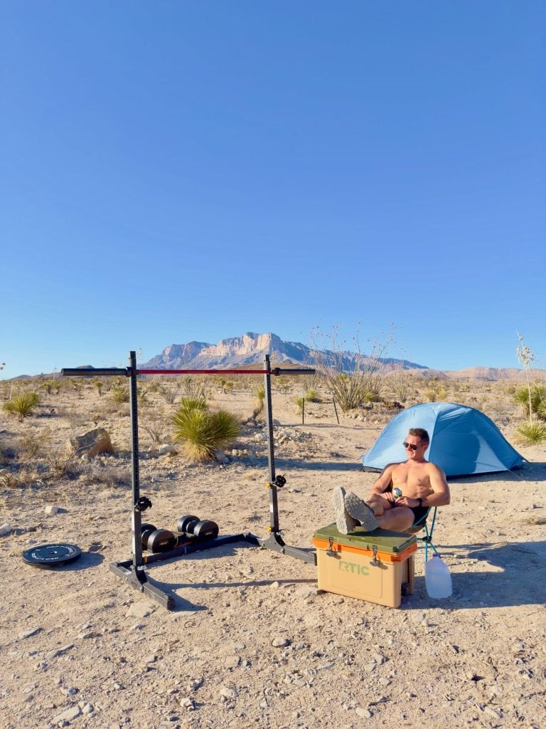 Camping at Guadalupe Mountains National Park offers quiet nights, vast open skies, and an unforgettable connection to the wild. Credit: @wandering.weights via Instagram