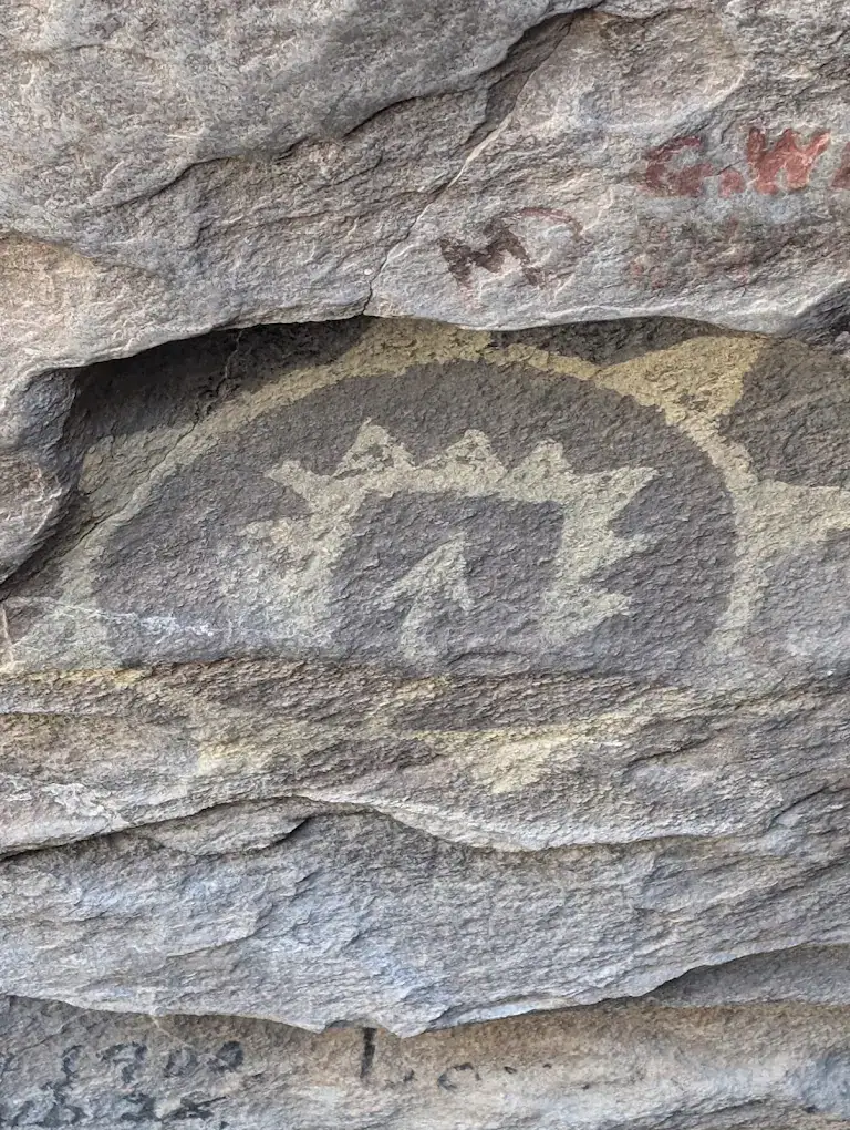 Ancient petroglyphs etched into sandstone boulders at Hueco reveal centuries of history and culture. Credit: Derek Smith