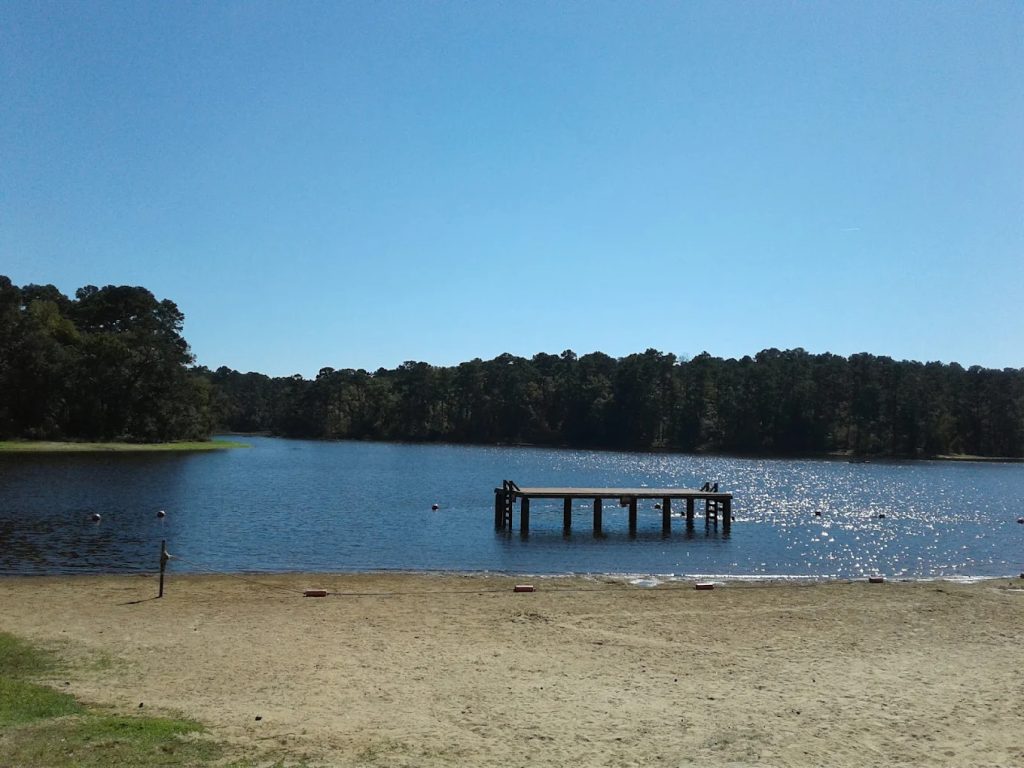 A boat ramp on Lake Raven provides easy access for fishing and boating adventures. Credit: Weiqiang Lin