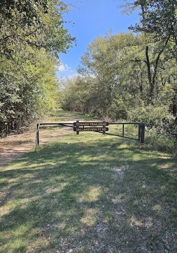 The Towash Trail winds through Lake Whitney State Park, inviting hikers to explore nature up close. Credit: Clark B.