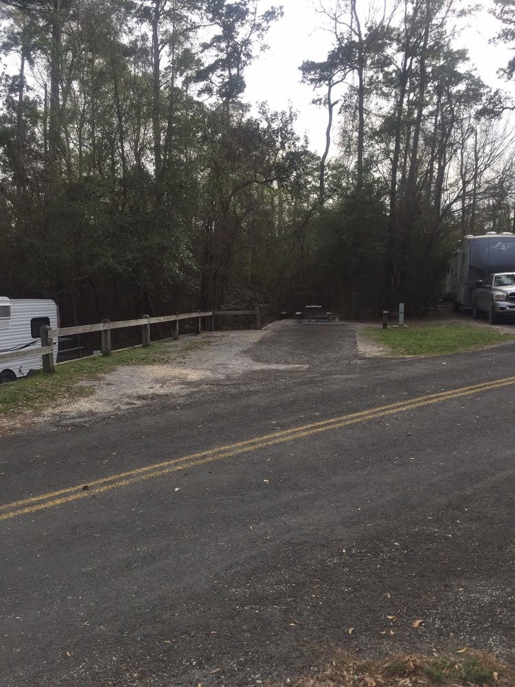RV campsites are spacious and well-kept, complete with picnic tables for convenience. Credit: Karen C.