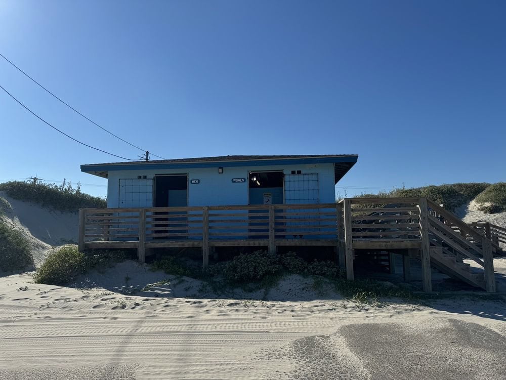 Clean, designated restrooms for men and women make the park convenient for families. Credit: Stephanie C.