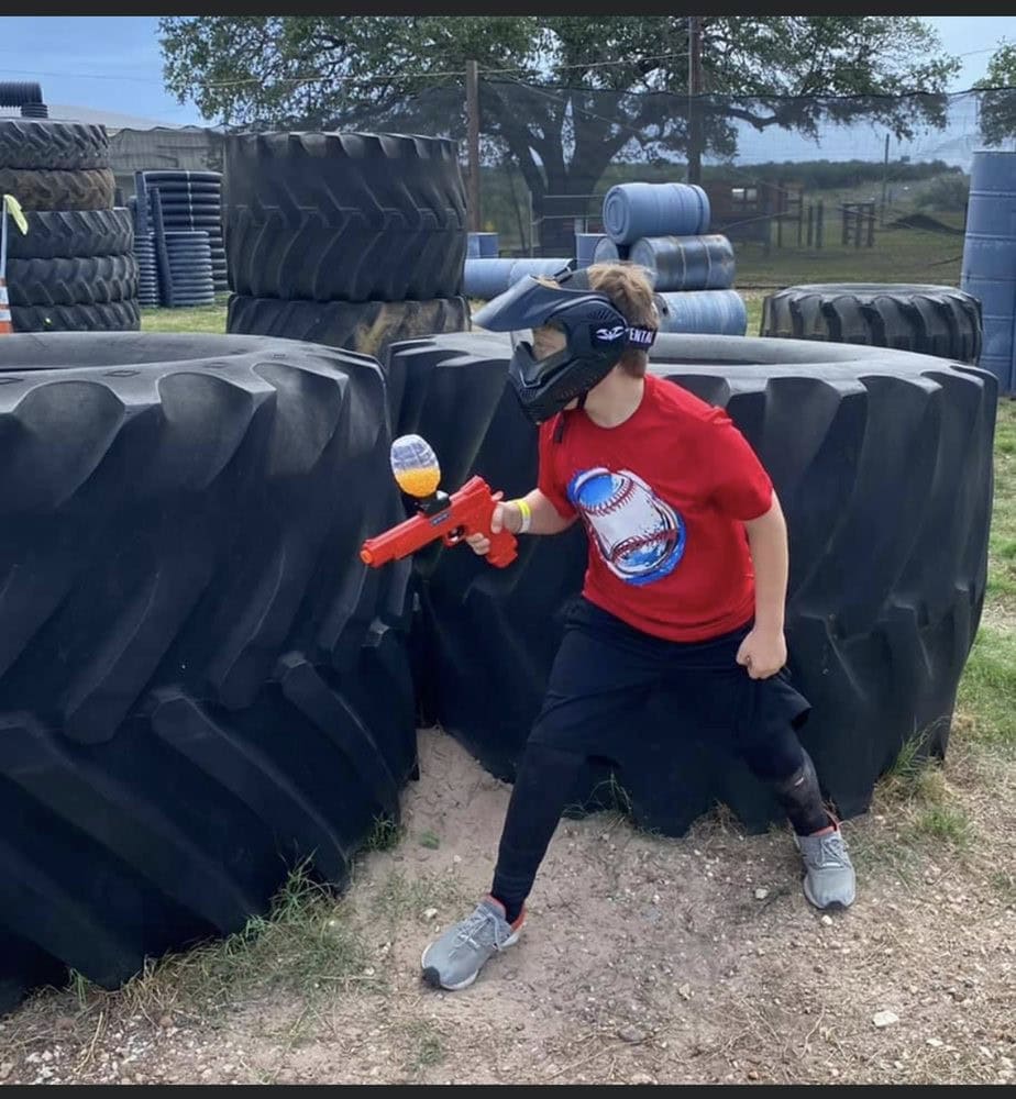 Gelly Ball offers a low-impact version of paintball for kids ages five and up—safe, fun, and exciting. Credit: Tanks Paintball Park