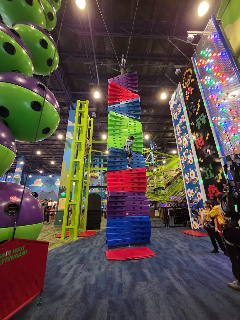 Tom Foolery’s Adventure Park inside Kalahari packs in endless activities for those who prefer dry-land excitement. Credit: Pedro Gonzalez