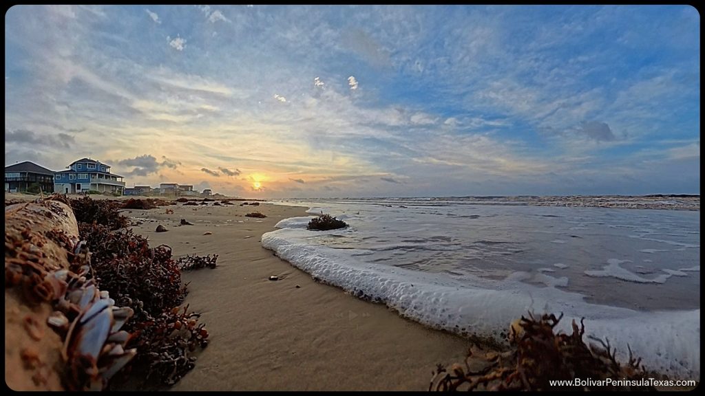 The stunning beaches of Port Bolivar Peninsula are an underrated coastal escape often overshadowed by South Padre Island. Credit: @crystalbeachtexas via Instagram