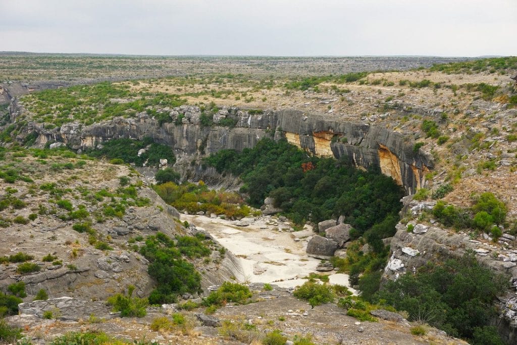 A breathtaking view of Seminole Canyon State Park—an often-overlooked gem you’ll miss if all the attention goes to Palo Duro. Credit: @texasspaces via Instagram