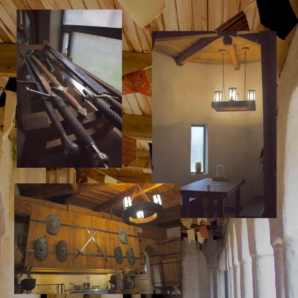 Swords, shields, and medieval décor everywhere—walking through Newman’s Castle feels like stepping onto a Game of Thrones set. Credit: @jd.photogr4phy via Instagram