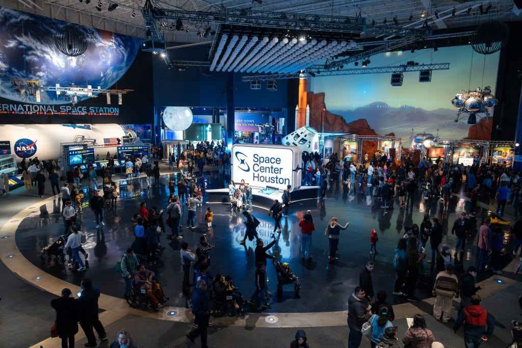 Visit the Space Center for the experience, but skip the gift shop. No, you don’t need another NASA-themed T-shirt. Credit: @spacecenterhou via Instagram