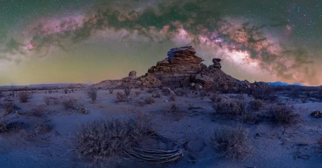 Celestial views above Big Bend National Park. Endless stars stretching across the desert sky—absolutely surreal. Credit: @only.in.texas via Instagram